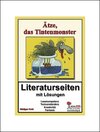 Buchcover Ätze das Tintenmonster - Literaturseiten