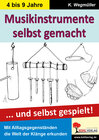 Buchcover Musikinstrumente selbst gemacht