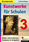 Buchcover Kunstwerke für Schulen / Band 3 (Grundschule)