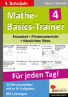 Buchcover Mathe-Basics-Trainer / Klasse 4