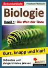 Buchcover Biologie - Grundwissen kurz, knapp und klar!