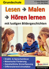 Buchcover Lesen - Malen - Hören lernen