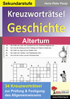 Buchcover Kreuzworträtsel Geschichte / Altertum