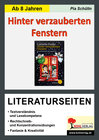 Buchcover Hinter verzauberten Fenstern - Literaturseiten