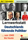 Buchcover Lernwerkstatt Deutschlands führende Politiker