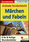 Buchcover Aufsatz kinderleicht - Märchen und Fabeln