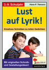 Buchcover Lust auf Lyrik