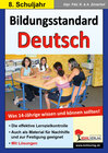 Buchcover Bildungsstandard Deutsch