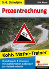 Buchcover Kohls Mathe-Trainer - Prozentrechnung