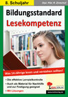 Buchcover Bildungsstandard Lesekompetenz