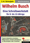 Buchcover Wilhelm Busch - Eine Schreibwerkstatt für 8- bis 12-Jährige
