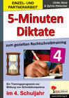 Buchcover 5-Minuten-Diktate / Klasse 4