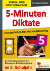 Buchcover 5-Minuten-Diktate / Klasse 5