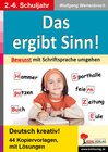 Buchcover Das ergibt Sinn!