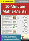 Buchcover 10-Minuten-Mathe-Meister / Klasse 3-4
