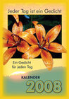 Buchcover Jeder Tag ist ein Gedicht 2008
