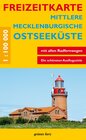 Buchcover Freizeitkarte Mittlere Mecklenburgische Ostseeküste