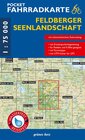 Buchcover Pocket-Fahrradkarte Feldberger Seenlandschaft