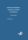 Buchcover Volkswirtschaftliches Lesebuch: ein Buch zum Staunen