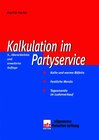 Buchcover Kalkulation im Partyservice