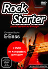 Buchcover Rockstarter Vol. 1-3 - E-Bass (3 DVDs)