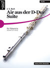 Buchcover Air aus der D-Dur Suite - für Flötentrio. Querflöte. Flöte. Spielbuch. Spielliteratur. Spielpartitur.