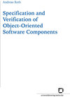 Buchcover Specification and verification of object-oriented software components