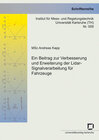 Buchcover Ein Beitrag zur Verbesserung und Erweiterung der Lidar-Signalverarbeitung für Fahrzeuge