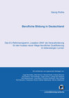 Buchcover Berufliche Bildung in Deutschland : das EU-Reformprogramm "Lissabon 2000" als Herausforderung für den Ausbau neuer Wege 