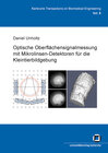 Buchcover Optische Oberflächensignalmessung mit Mikrolinsen-Detektoren für die Kleintierbildgebung