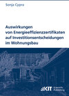 Buchcover Auswirkungen von Energieeffizienzzertifikaten auf Investitionsentscheidungen im Wohnungsbau