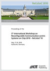 Buchcover Proceedings of the 5th International Workshop on Reconfigurable Communication-centric Systems on Chip 2010 - ReCoSoC'10 