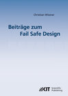 Buchcover Beiträge zum Fail Safe Design