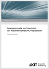 Buchcover Parameterstudie zur Simulation von Niedertemperatur-Kreisprozessen