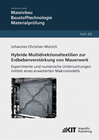 Buchcover Hybride Multidirektionaltextilien zur Erdbebenverstärkung von Mauerwerk - Experimente und numerische Untersuchungen mitt