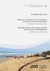 Buchcover Methode zur Analyse von raumrelevanten Prozessen in Entwicklungsländern: Das Beispiel des Küstenraums von Benin /Méthode