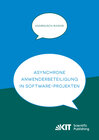 Buchcover Asynchrone Anwenderbeteiligung in Software-Projekten