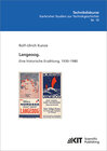 Buchcover Langeoog. Eine historische Erzählung, 1930-1980