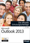 Buchcover Microsoft Outlook 2013 - Die offizielle Schulungsunterlage (77-423)