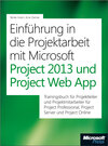 Buchcover Einführung in die Projektarbeit mit Microsoft Project 2013 und Project Server