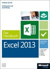 Buchcover Microsoft Excel 2013 - Das Handbuch (Buch + E-Book)