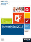 Buchcover Microsoft PowerPoint 2013 - Das Handbuch (Buch + E-Book)