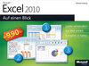 Buchcover Microsoft Excel 2010 auf einen Blick