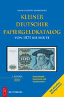 Buchcover Kleiner deutscher Papiergeldkatalog