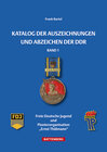 Buchcover Katalog der Auszeichnungen und Abzeichen der DDR, Band 1