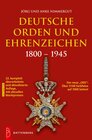 Buchcover Deutsche Orden und Ehrenzeichen 1800 – 1945