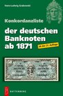 Buchcover Konkordanzliste der deutschen Banknoten ab 1871