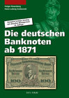 Buchcover Die deutschen Banknoten ab 1871