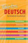 Buchcover Fehlerfrei Deutsch - Das komplette Grundwissen