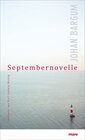 Buchcover Septembernovelle